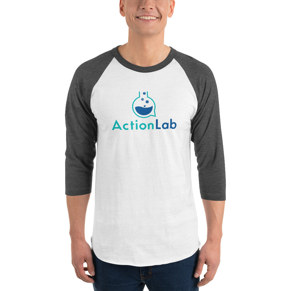 3/4 sleeve ActionLab raglan shirt