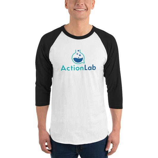 3/4 sleeve ActionLab raglan shirt
